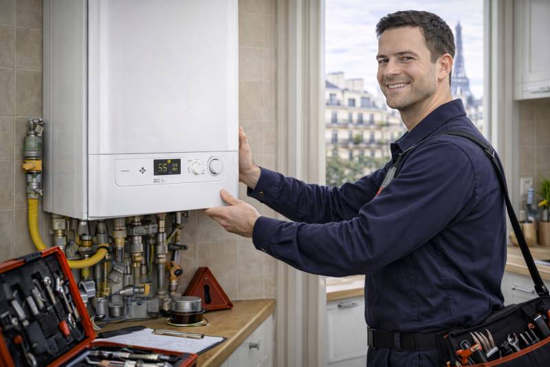 Contrat de maintenance de chaudière Paris 11