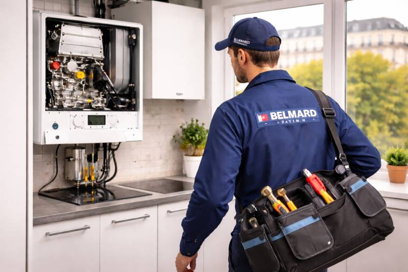 Dépannage de chaudière gaz à Paris 20