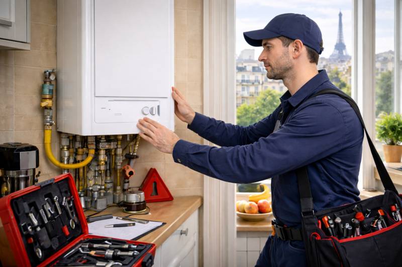 Dépannage de chaudière Paris 15