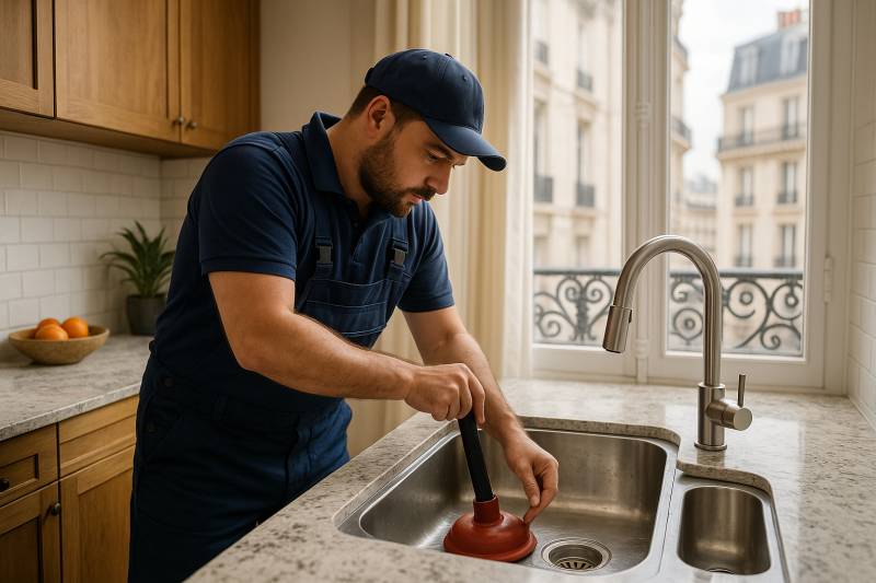 Dégorgement canalisation eaux usées à Paris