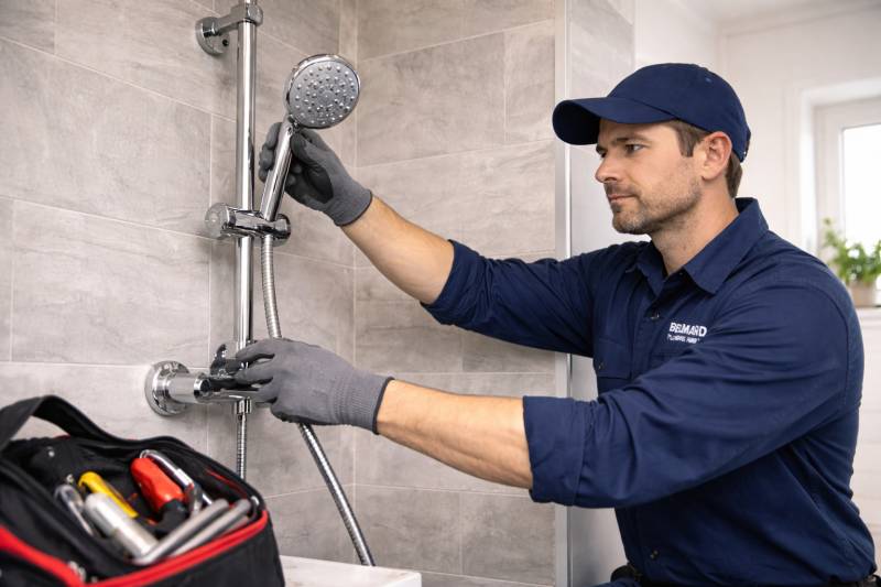 Changement de pommeau de douche dans le 75009