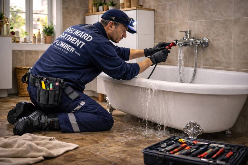 Prise en charge d'une fuite d’eau à Paris 20, par notre plombier